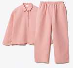 150-25ssBAKUNE Waffle Women's long
